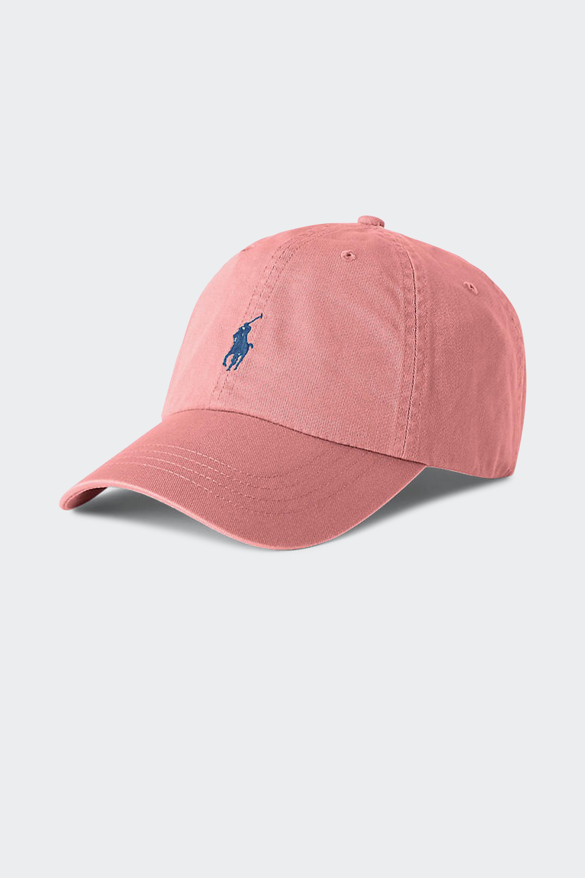 Men Cap Cotton chino ball cap Pink Polo Ralph Lauren wool knit