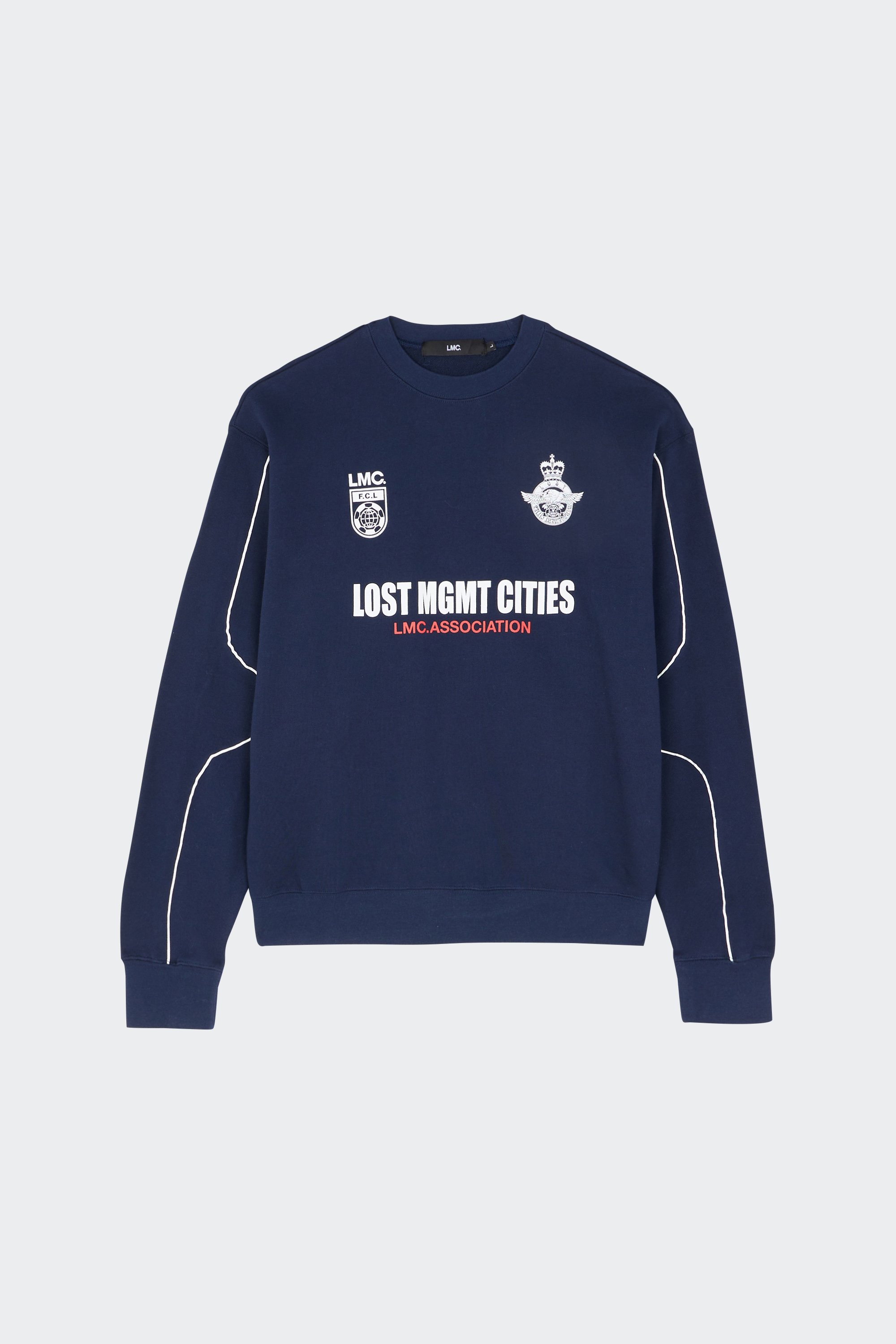 Sweatshirt | Bleu by LOST MANAGEMENT CITIES Sweatshirt Bleu