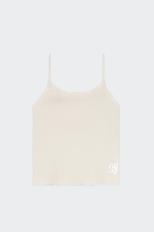 OBEY Débardeur  Beige