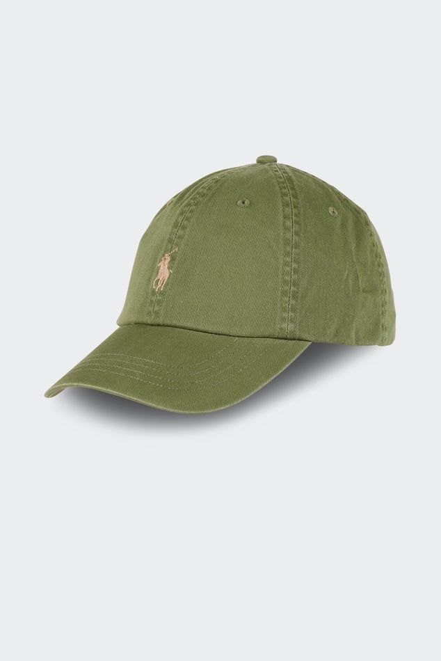 Cap Cotton Chino Baseball Cap Green Polo Ralph Lauren Man Citadium