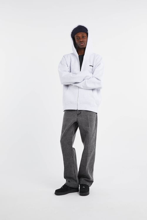 OBEY Hoodie zippé Gris