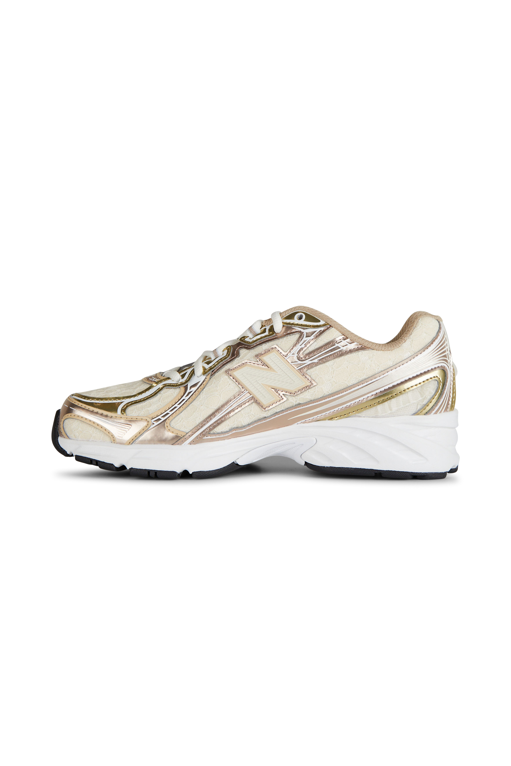 Men?s Storm 96 LO fabric and leather sneakers | Beige NEW BALANCE Men