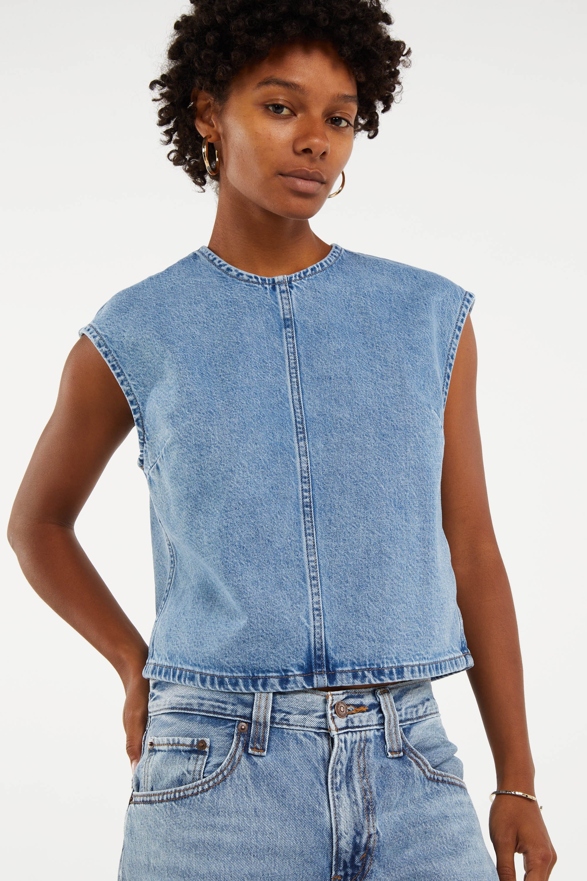 Top | Blue LEVI'S Women