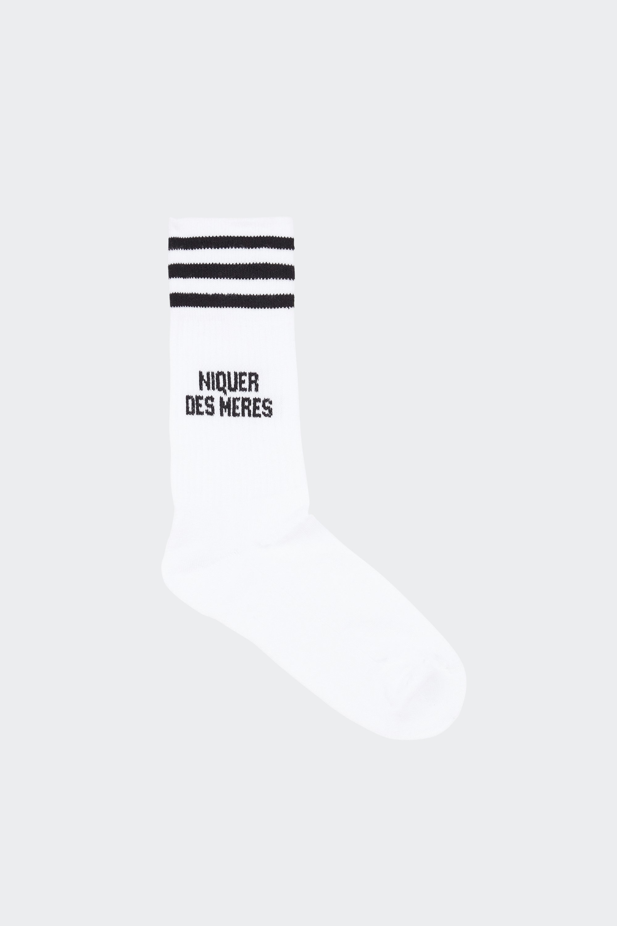 Chaussettes | Blanc by MOTHER SOCKER Chaussettes Blanc