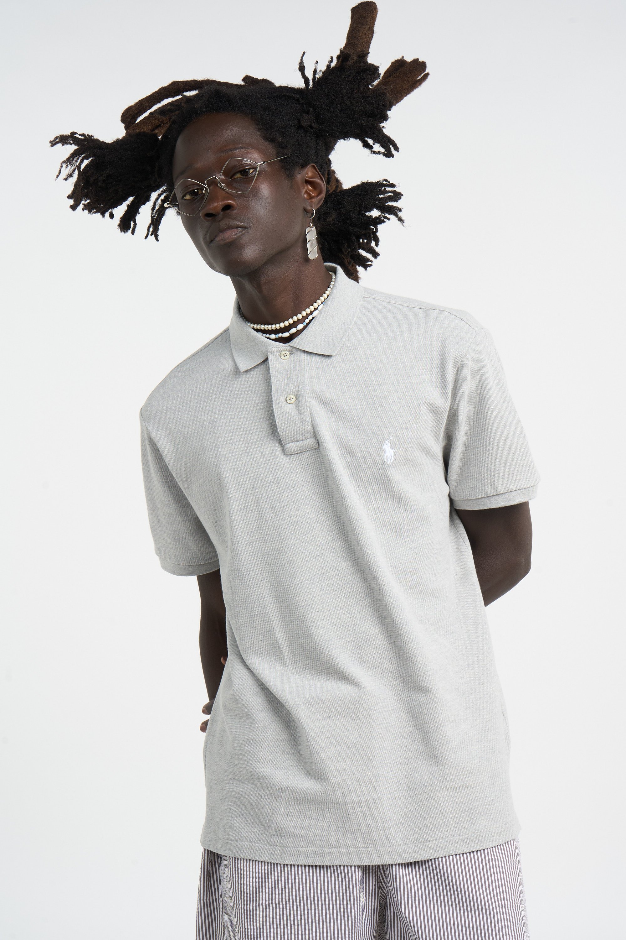 Polo shirt | Grey POLO RALPH LAUREN Men