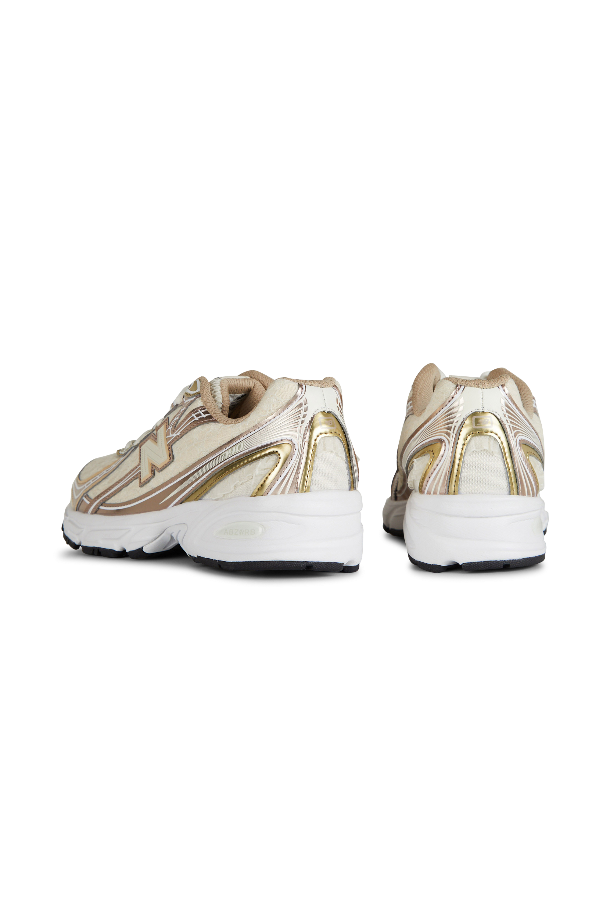Men?s Storm 96 LO fabric and leather sneakers | Beige NEW BALANCE Men