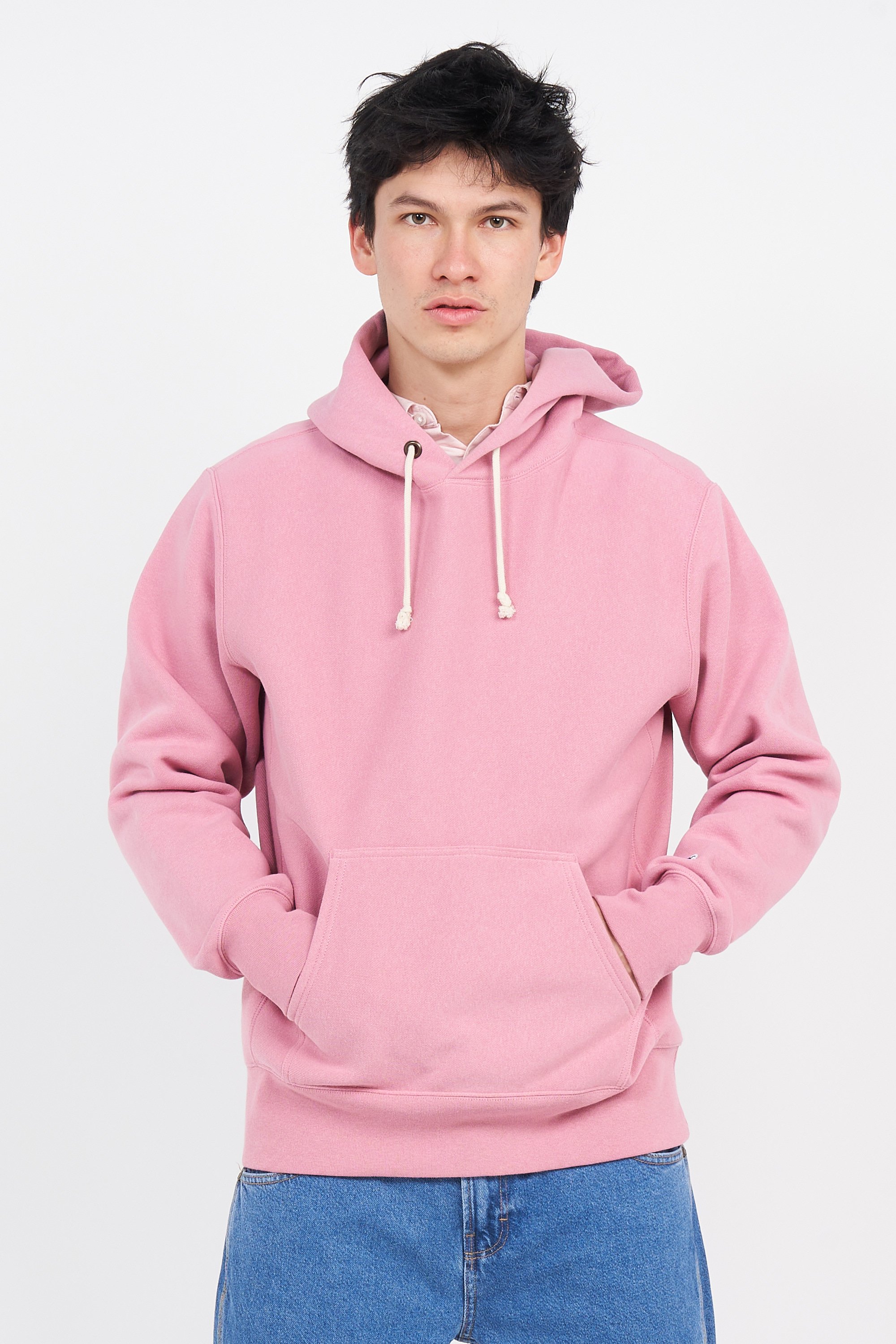 Pull champion homme discount rose