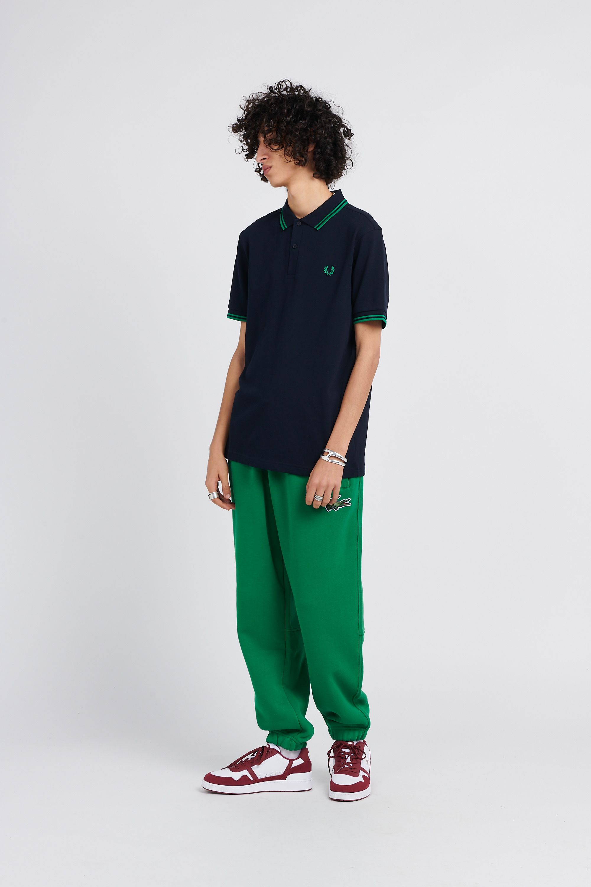 Lacoste survetement vert sale