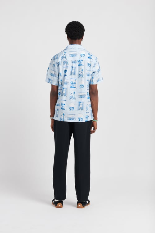 MAISON LABICHE Chemise Bleu