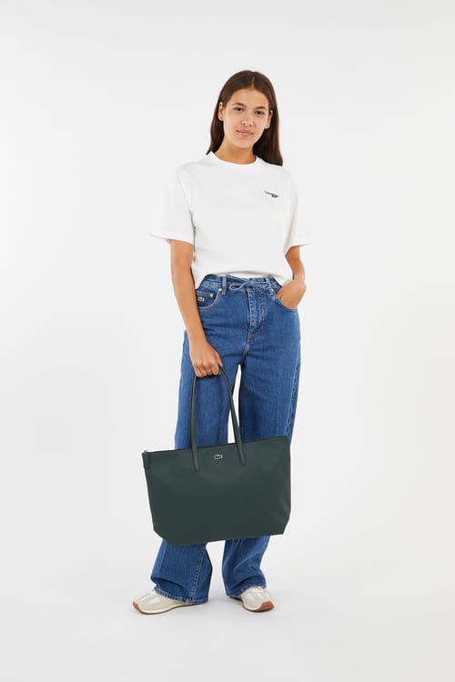 LACOSTE Sac shopping Vert