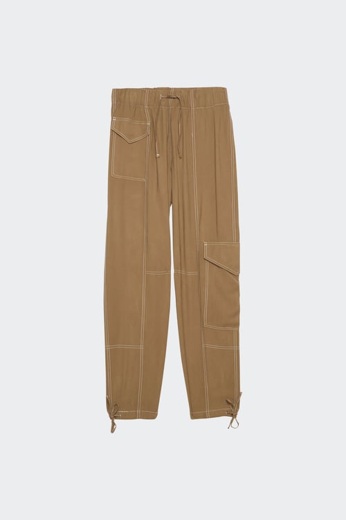 NOISY MAY Pantalon Marron