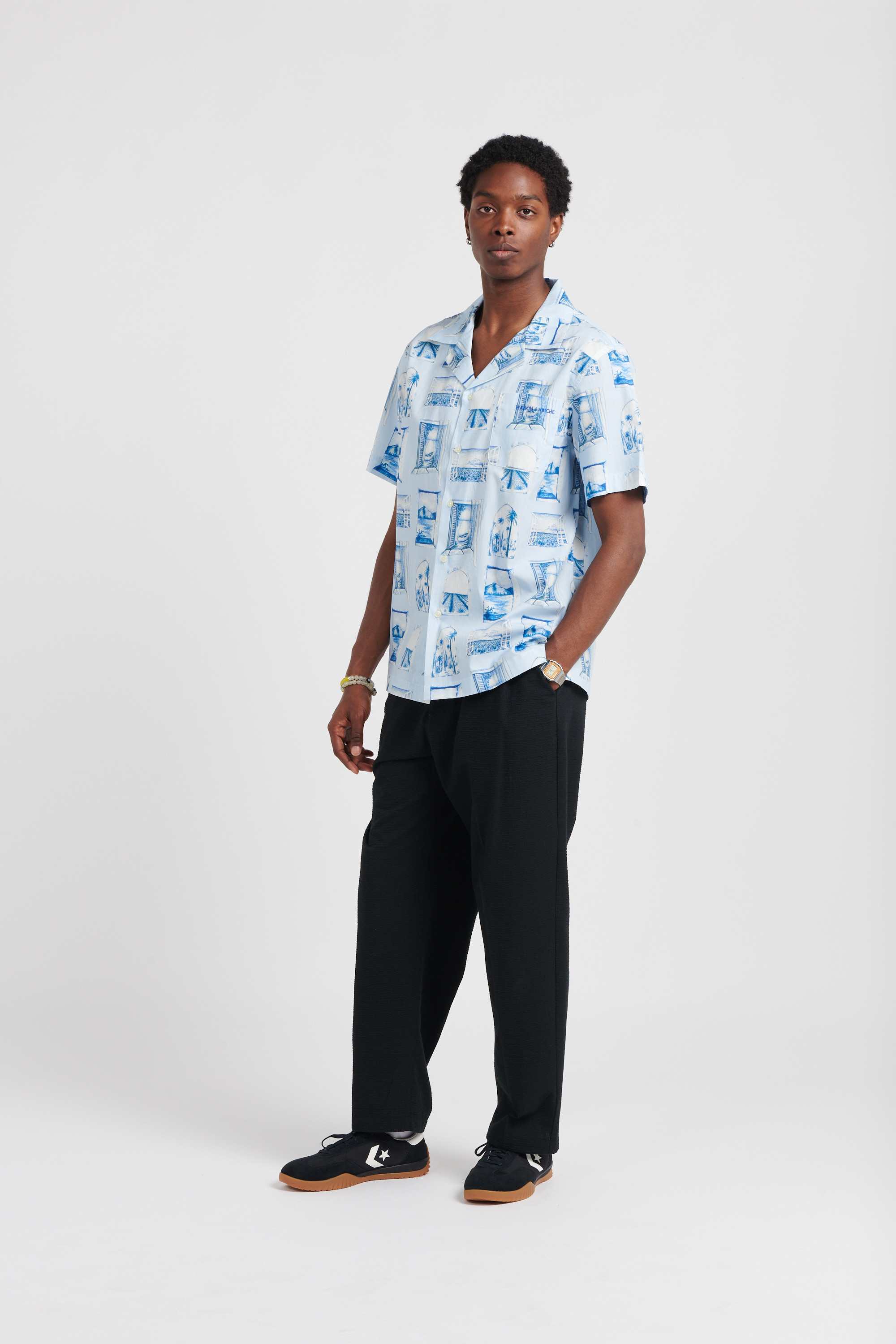 Chemise Bleu