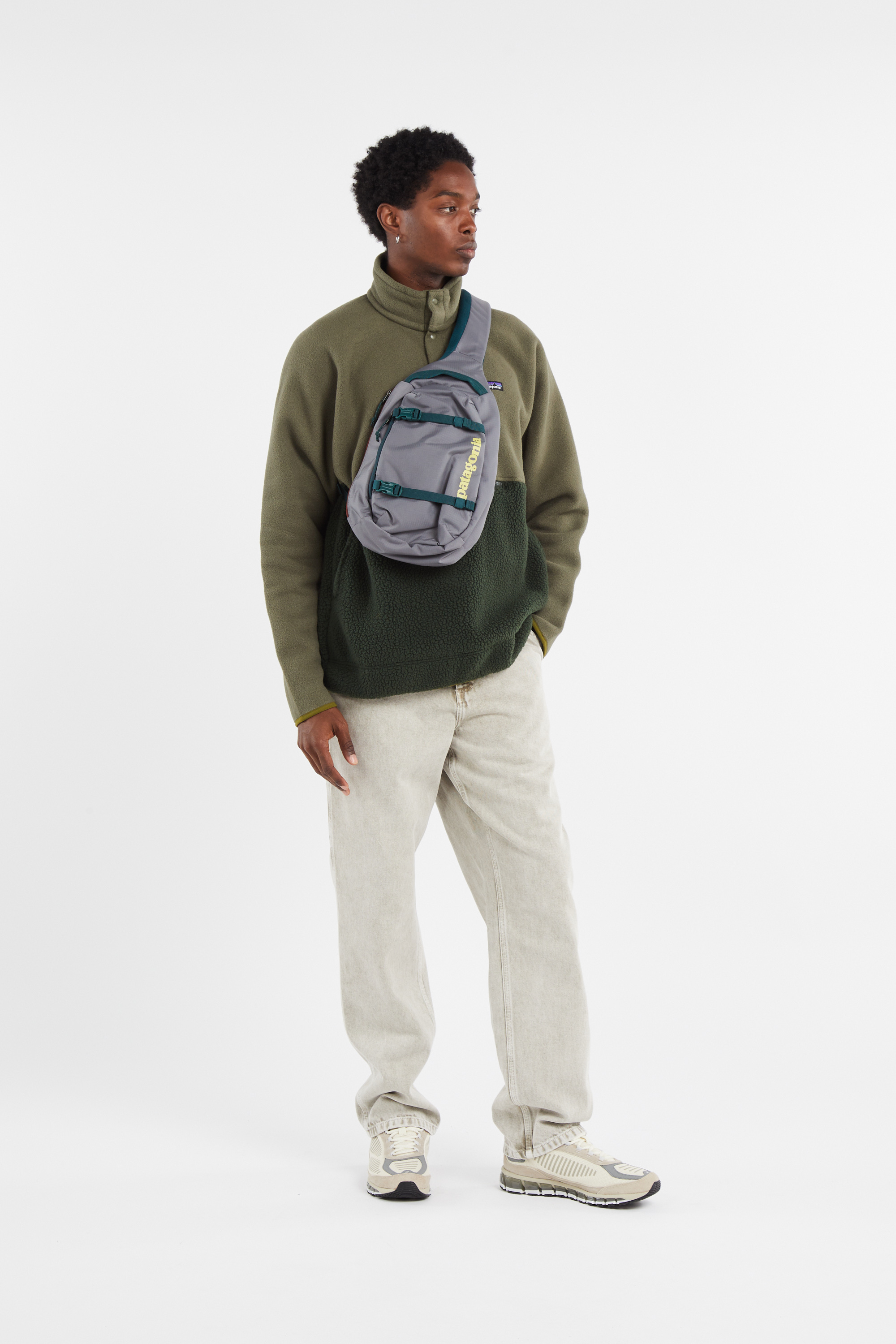 Sac bandoulière Gris