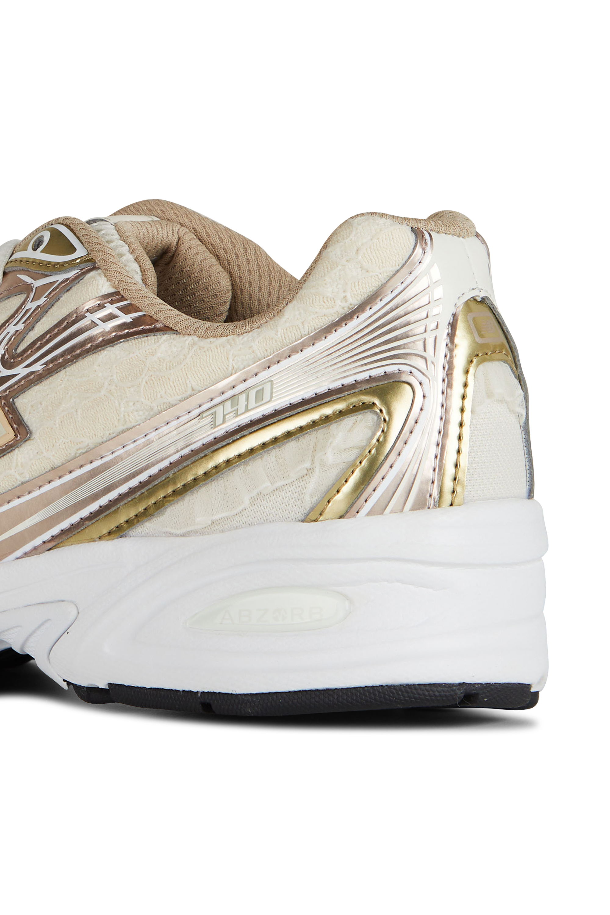 Men?s Storm 96 LO fabric and leather sneakers | Beige NEW BALANCE Men