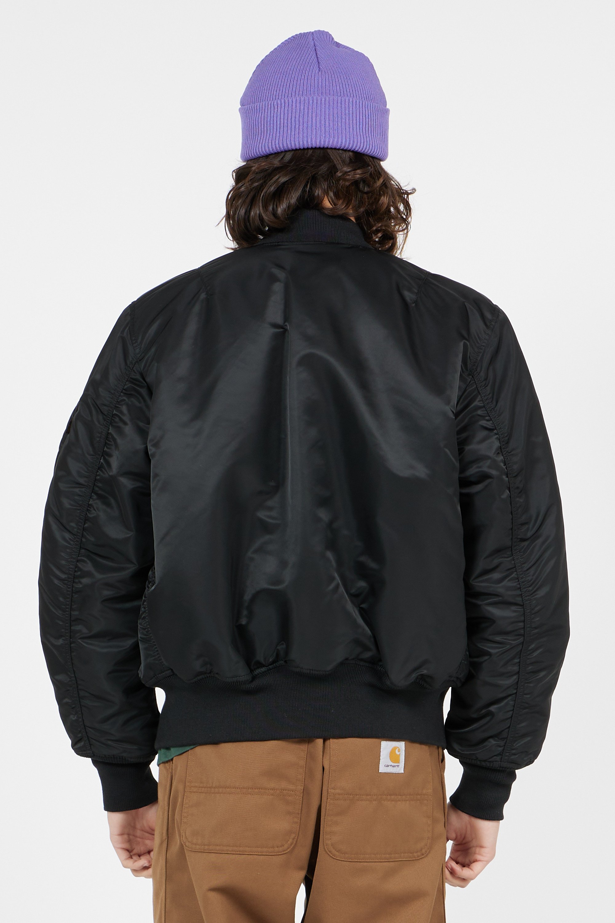 bomber | Black ALPHA INDUSTRIES Men