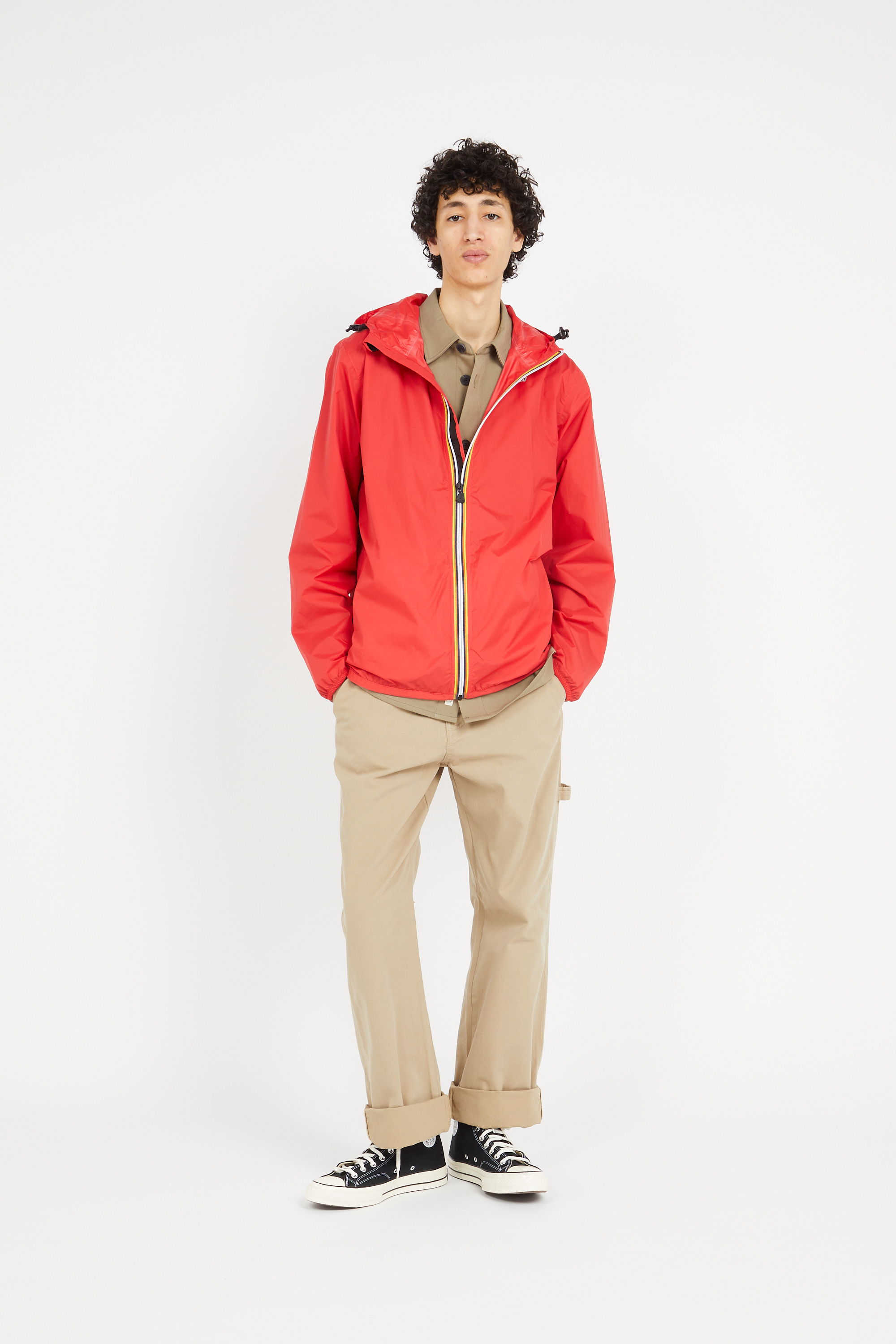 Imperméable Rouge