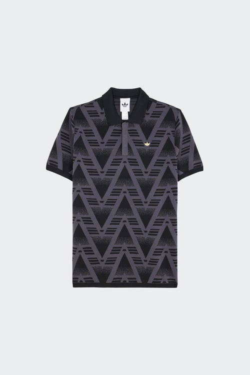 Adidas - Polo - Taille L Noir homme