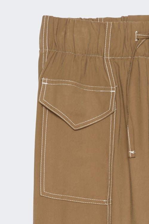NOISY MAY Pantalon Marron