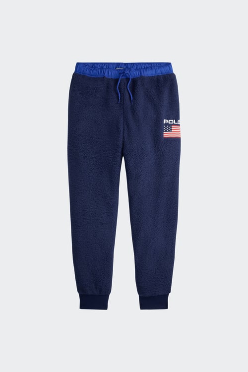 Polo - Pantalon de survêtement - Taille M Bleu
