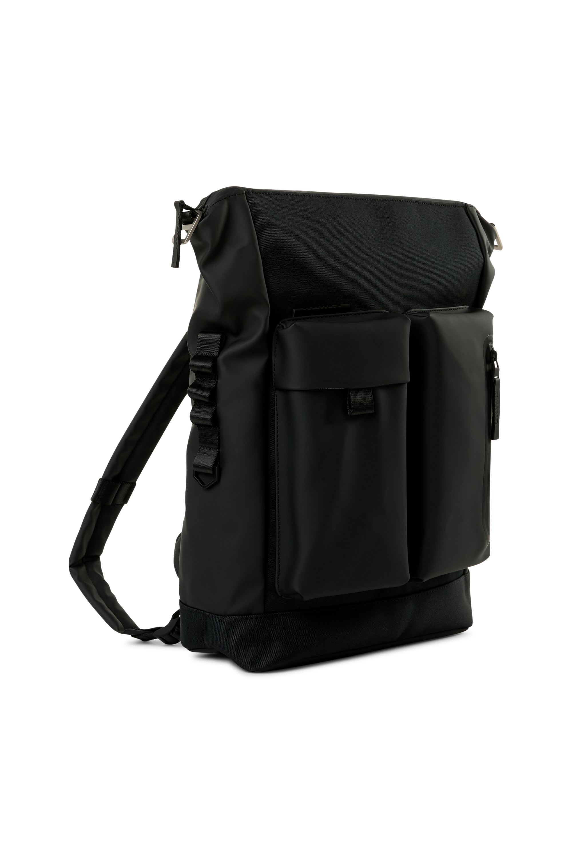 Canvas backpack | Black RAINS Men