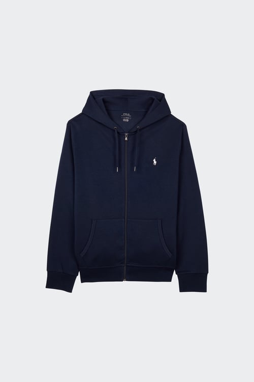 POLO RALPH LAUREN hoodie zippé  Bleu