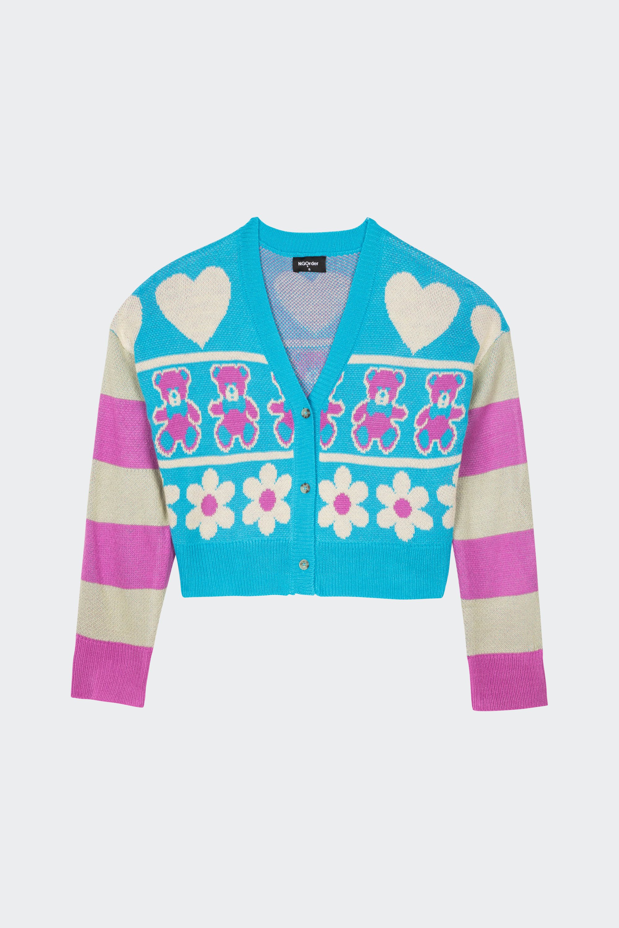 cardigan | Multicolored by NEW GIRL ORDER cardigan Multicolored