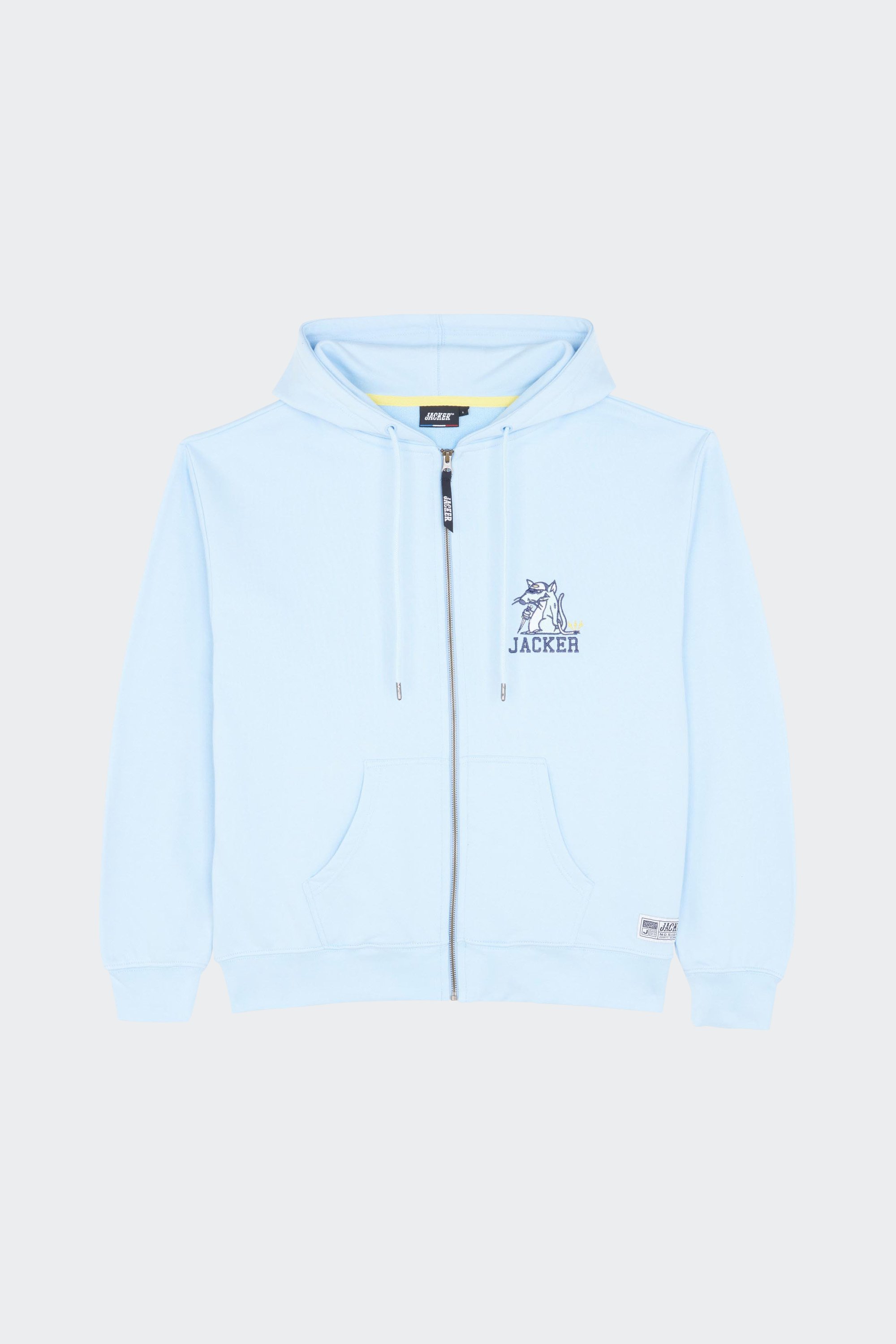 Hoodie zippé | Bleu by JACKER Hoodie zippé Bleu