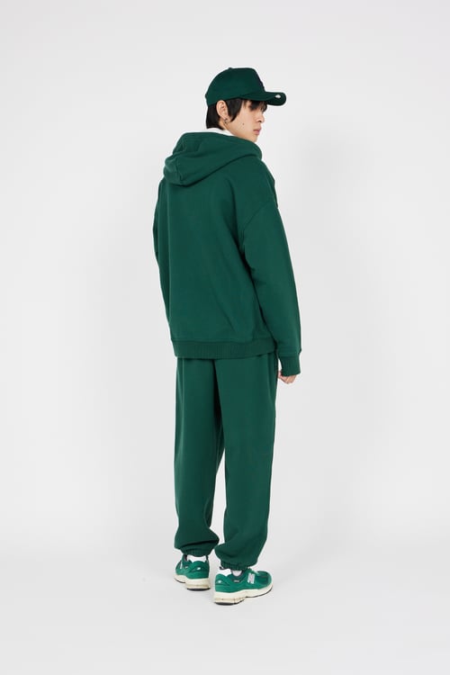 CONVERSE Hoodie zippé Vert