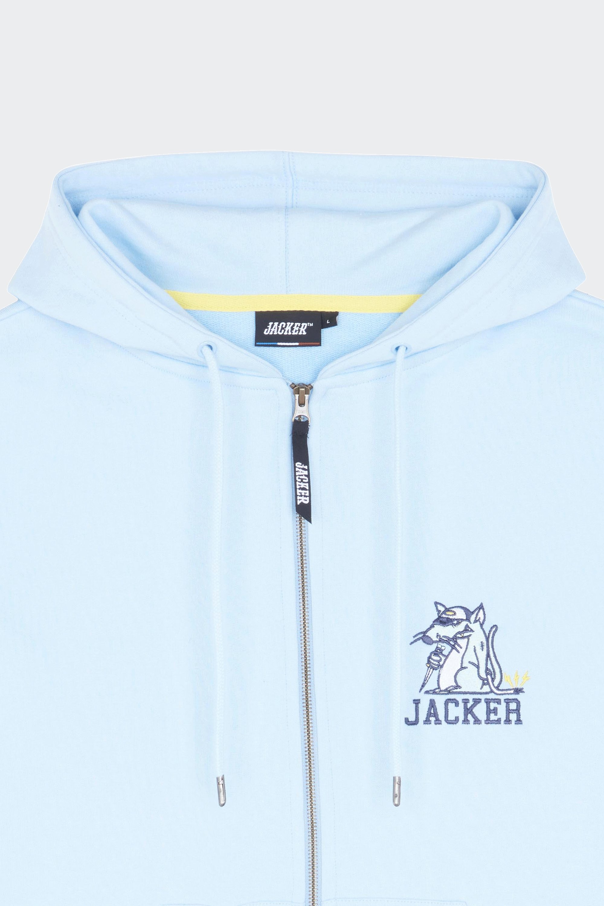 Hoodie zippé | Bleu by JACKER Hoodie zippé Bleu
