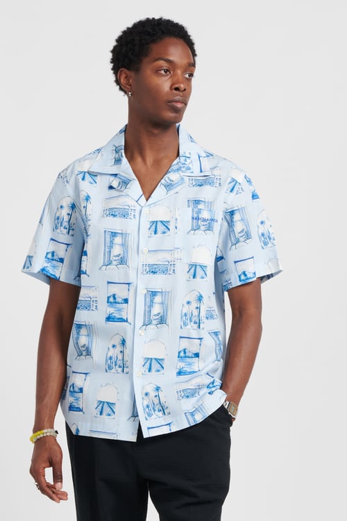 MAISON LABICHE Chemise Bleu