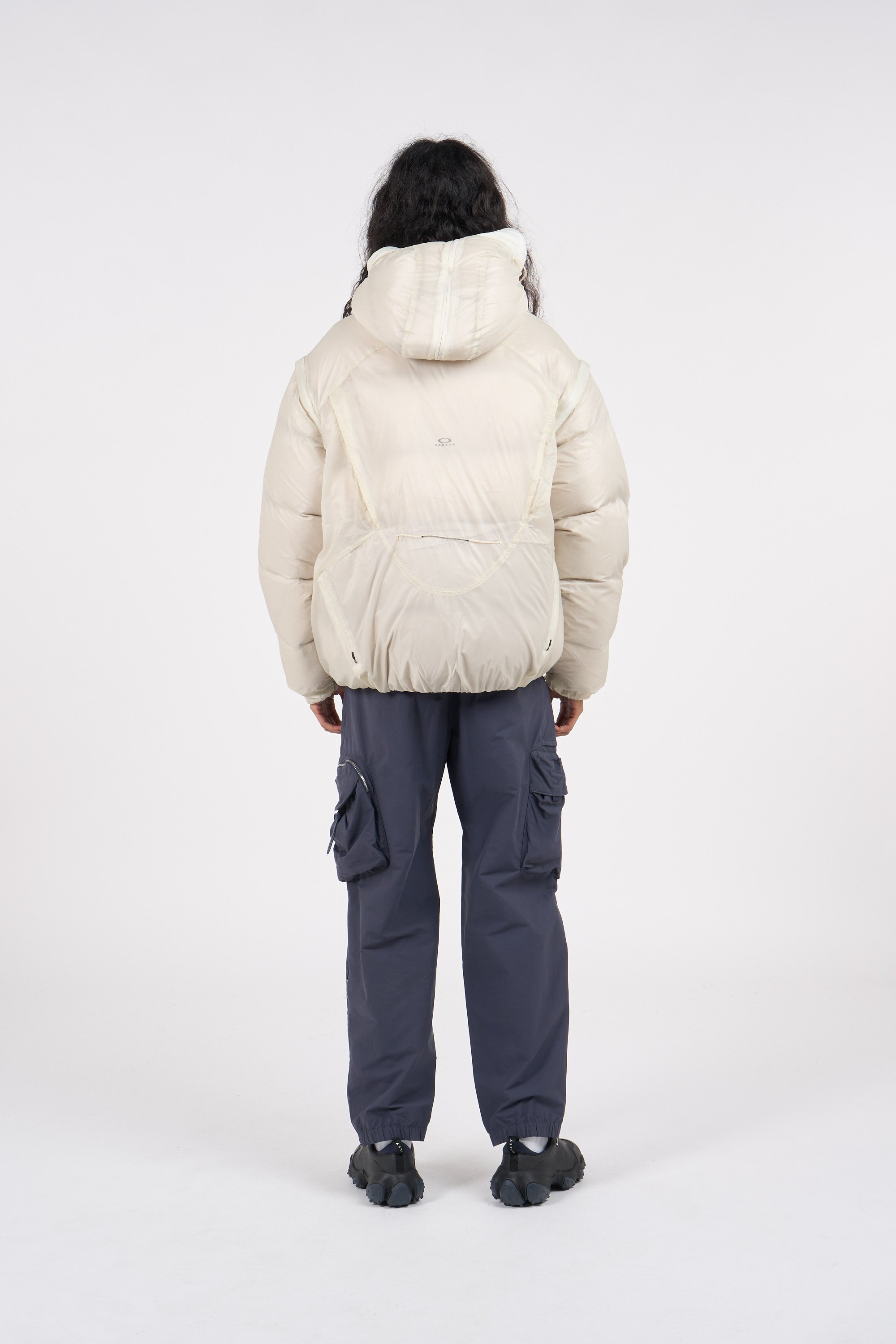 Lightweight quilted padded jacket with high neck | Beige OAKLEY Men