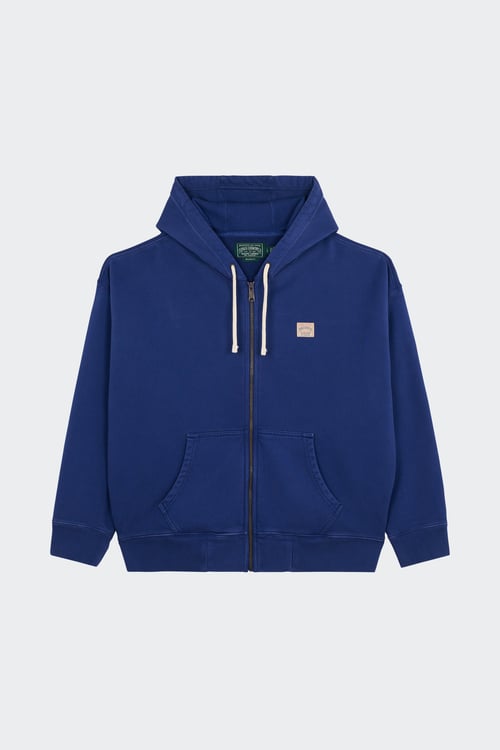Polo - Hoodie zippé - Taille S Bleu