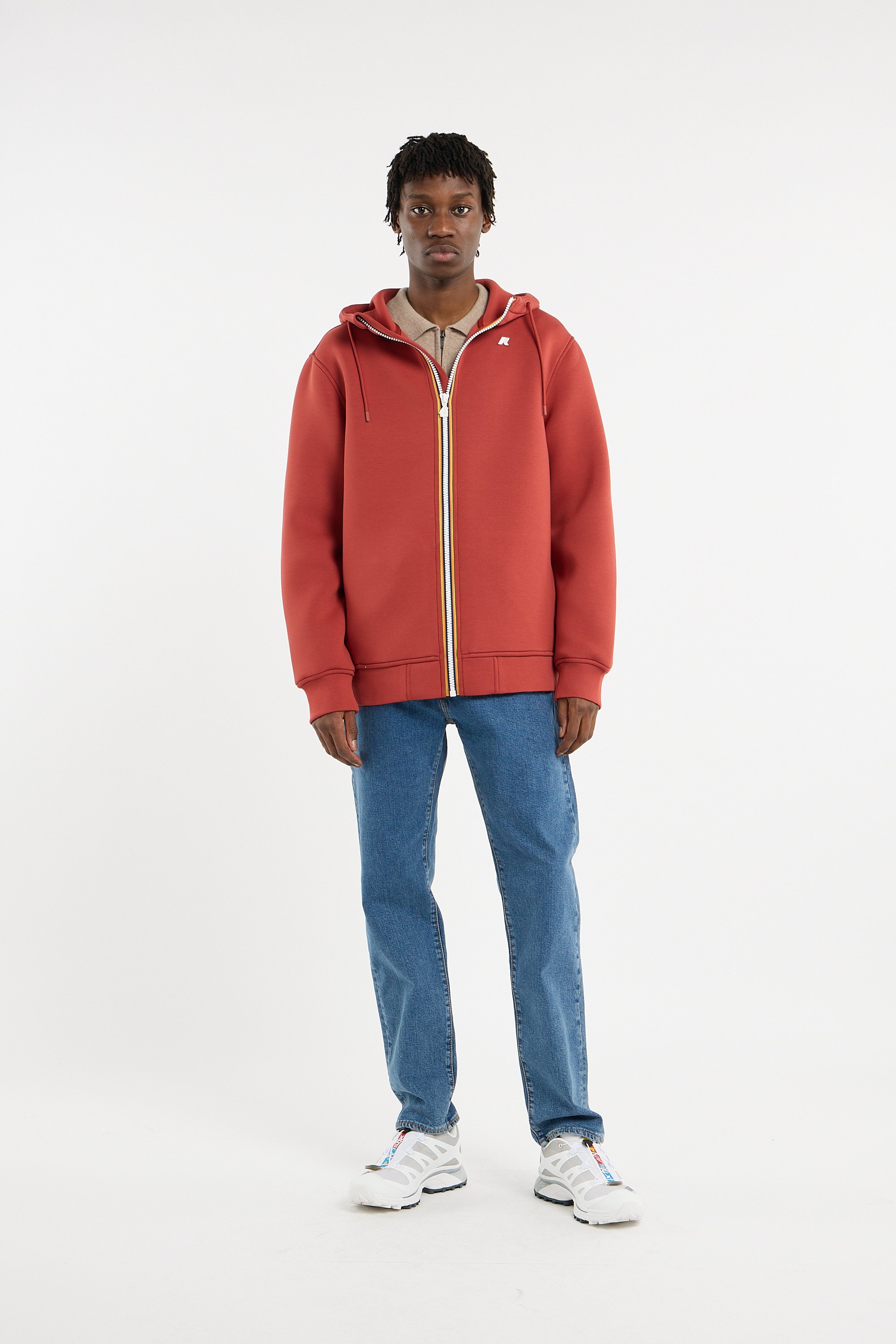 Sweat K-WAY Rouge