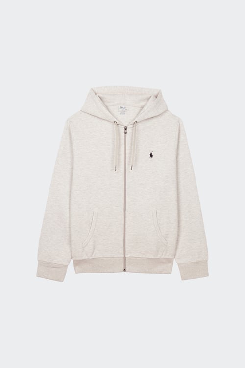 POLO RALPH LAUREN hoodie zippé  Gris