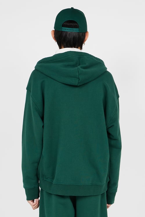 CONVERSE Hoodie zippé Vert