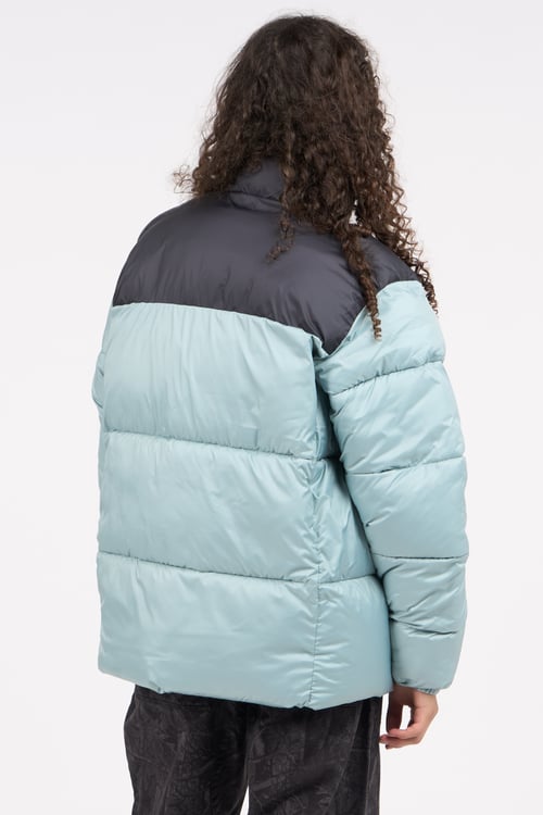COLUMBIA Lightweight quilted padded jacket with high neck Blue