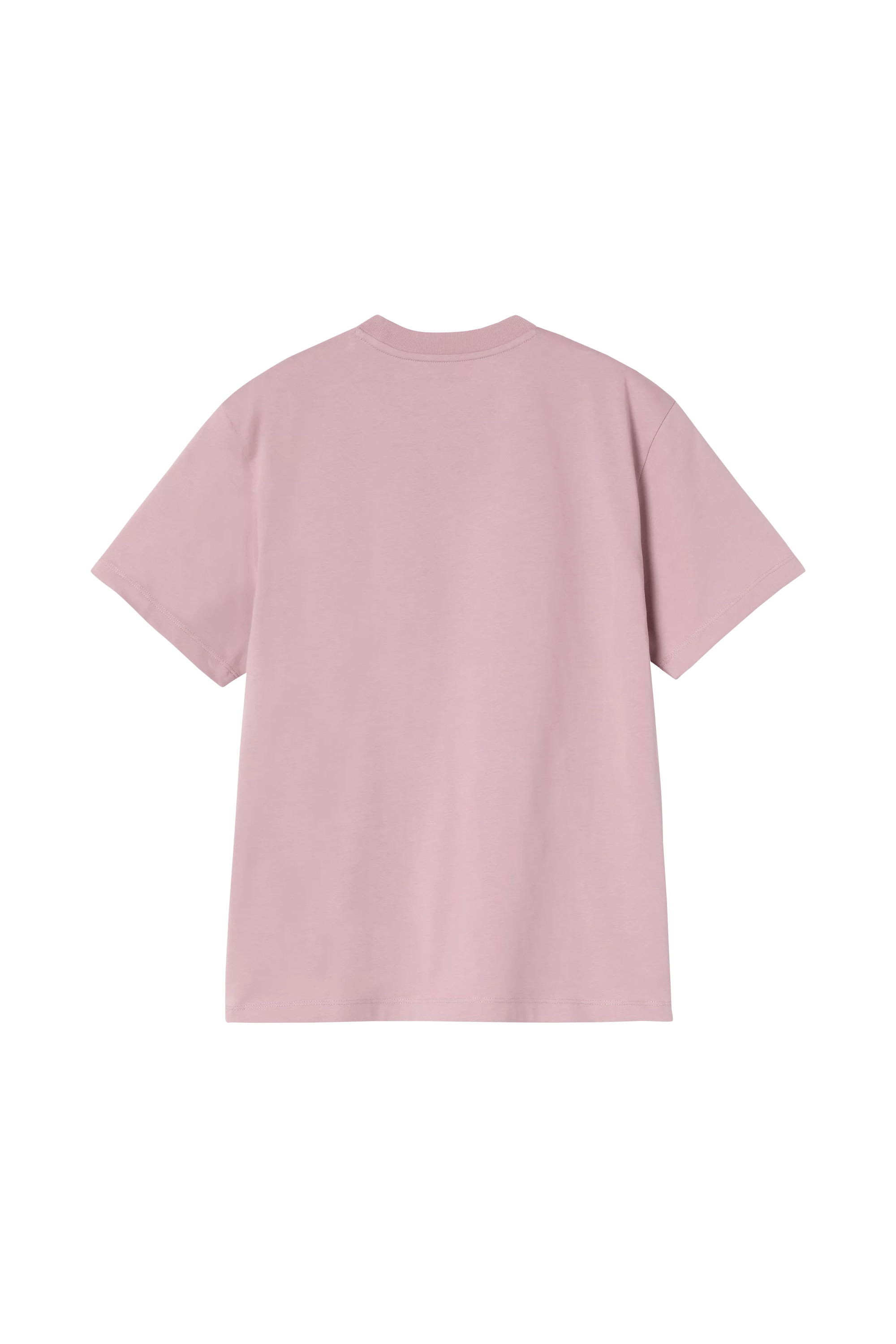 Round neck organic cotton t-shirt | Pink CARHARTT WIP Women