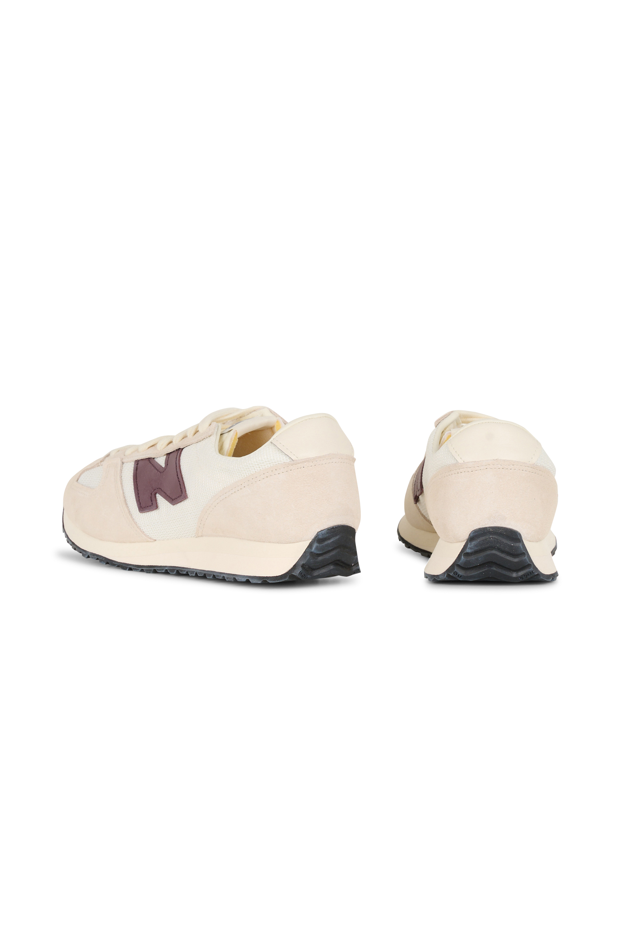 Men?s Storm 96 LO fabric and leather sneakers | Beige NEW BALANCE Men
