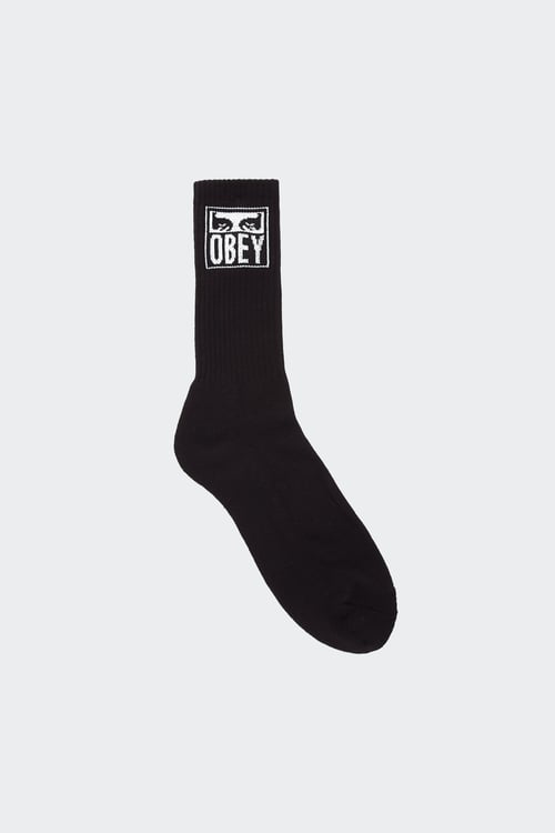 OBEY Chaussettes Noir