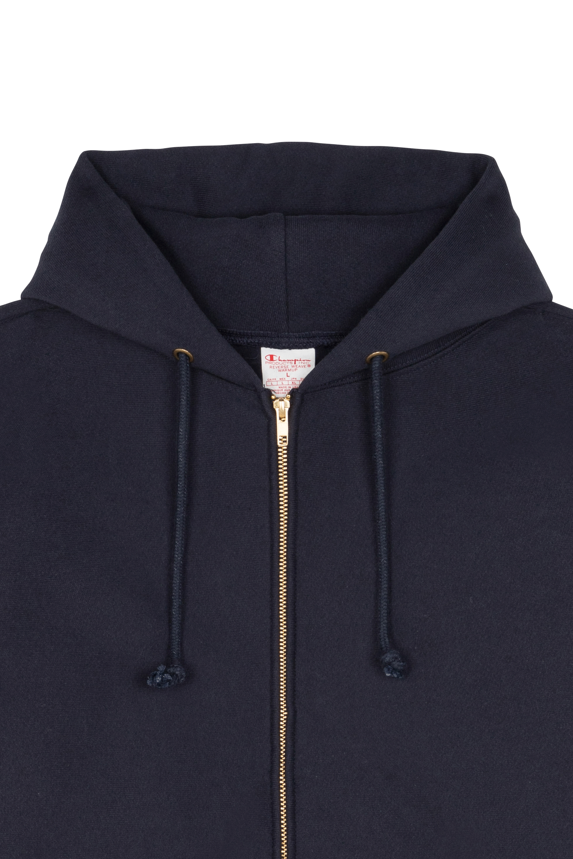 Hoodie zippé Bleu