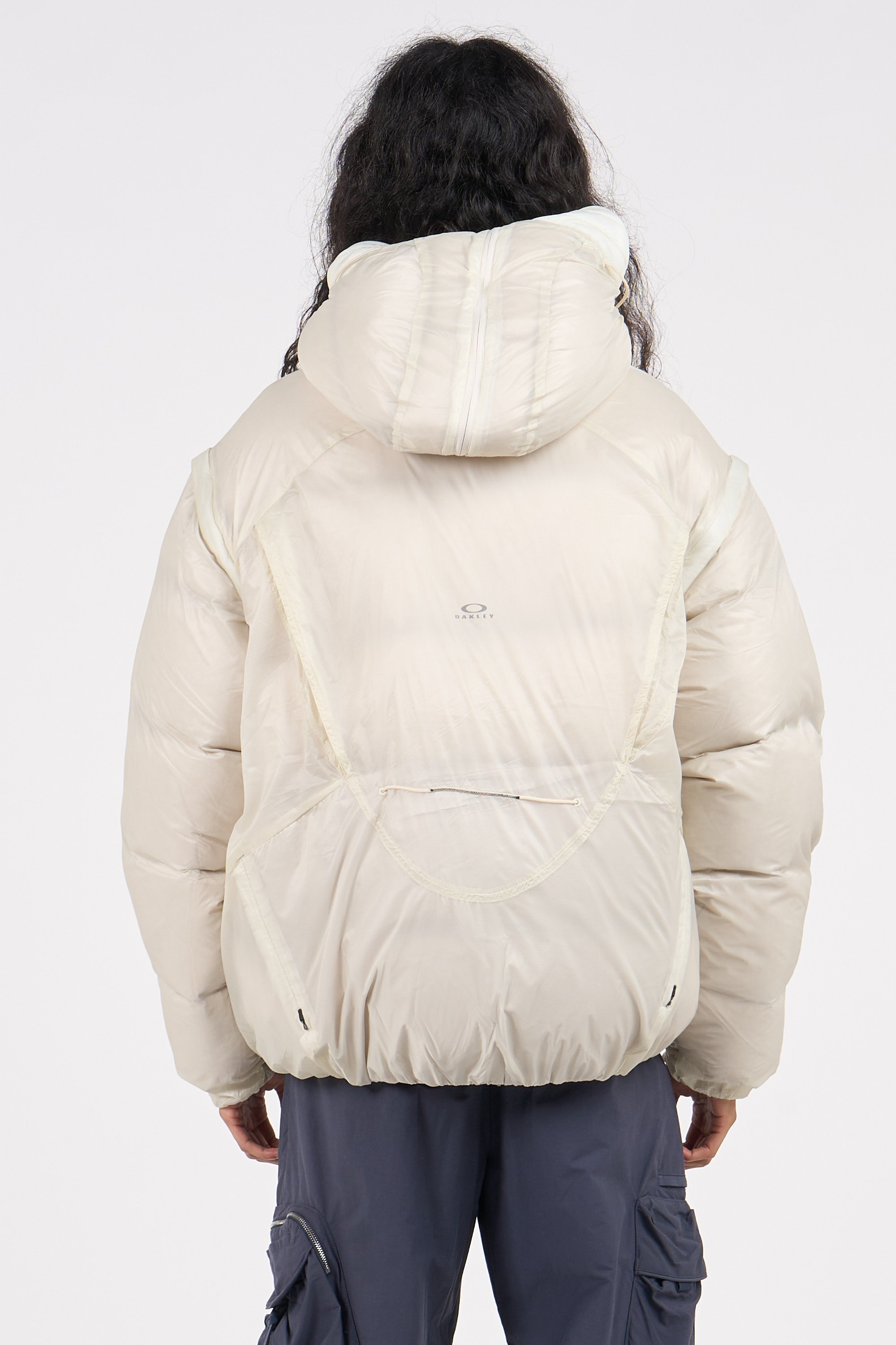 Lightweight quilted padded jacket with high neck | Beige OAKLEY Men