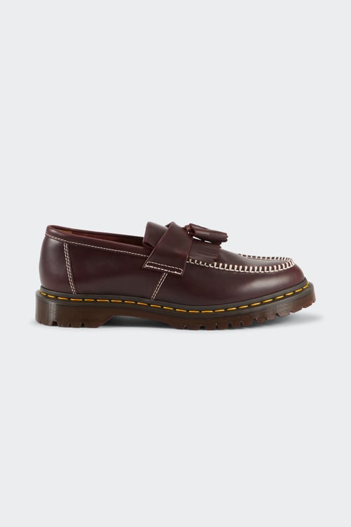 DR MARTENS - Mocassins - Taille 45 Rouge
