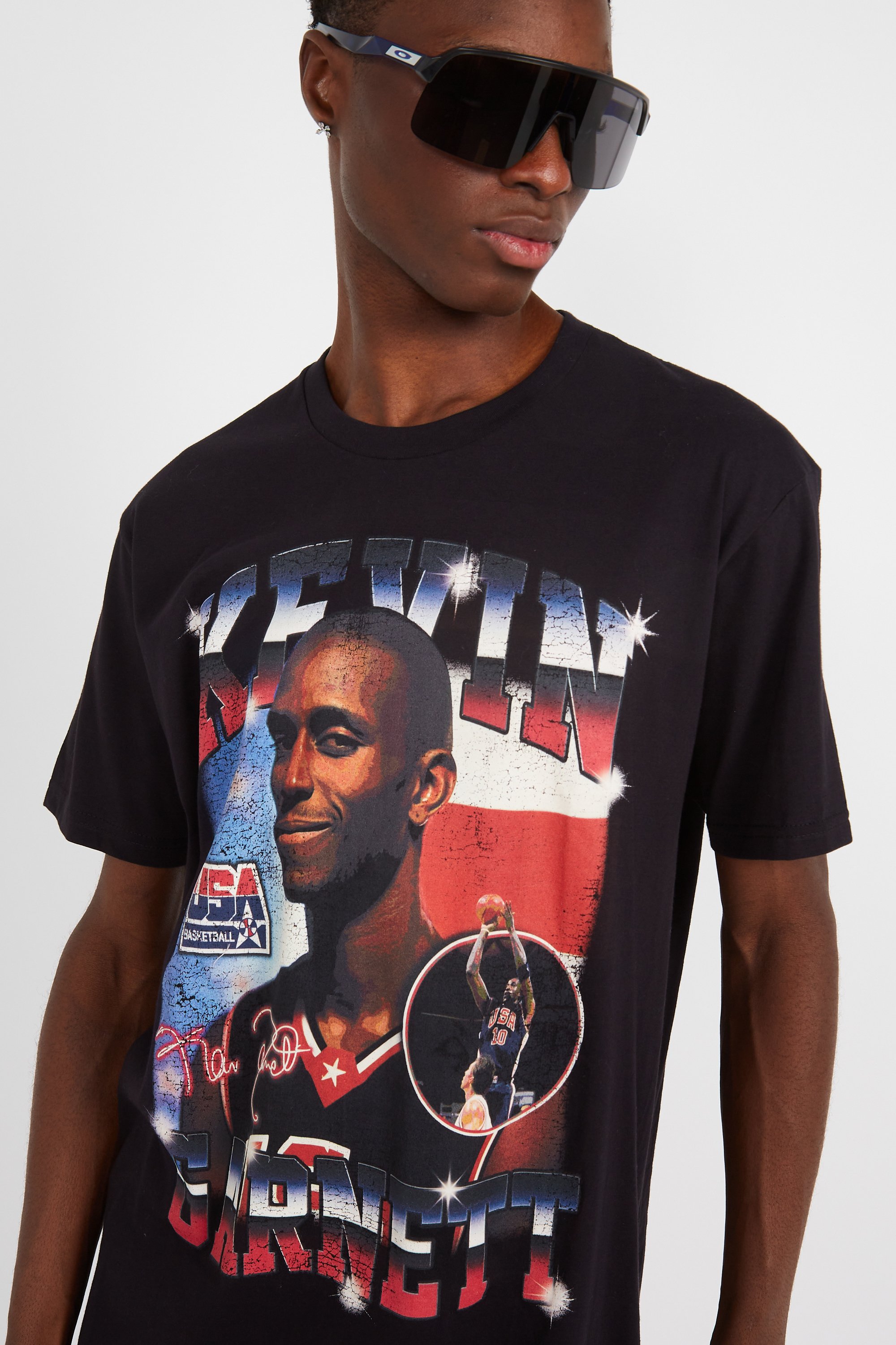 T-shirt | Black by MITCHELL & NESS T-shirt Black