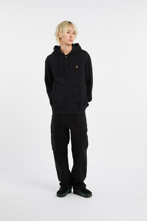 POLO RALPH LAUREN Hoodie zippé Noir