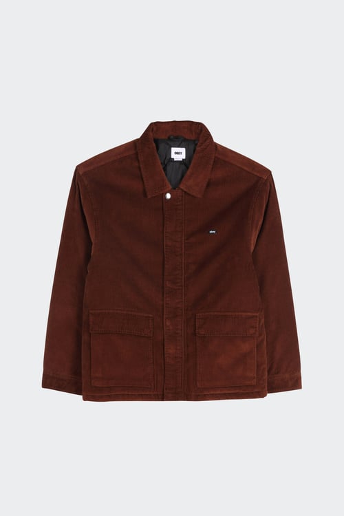 OBEY veste Marron