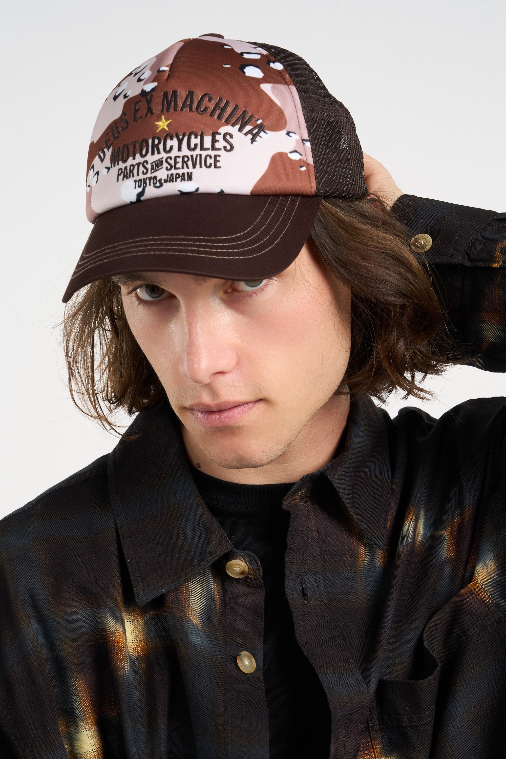 Baseball cap Brown