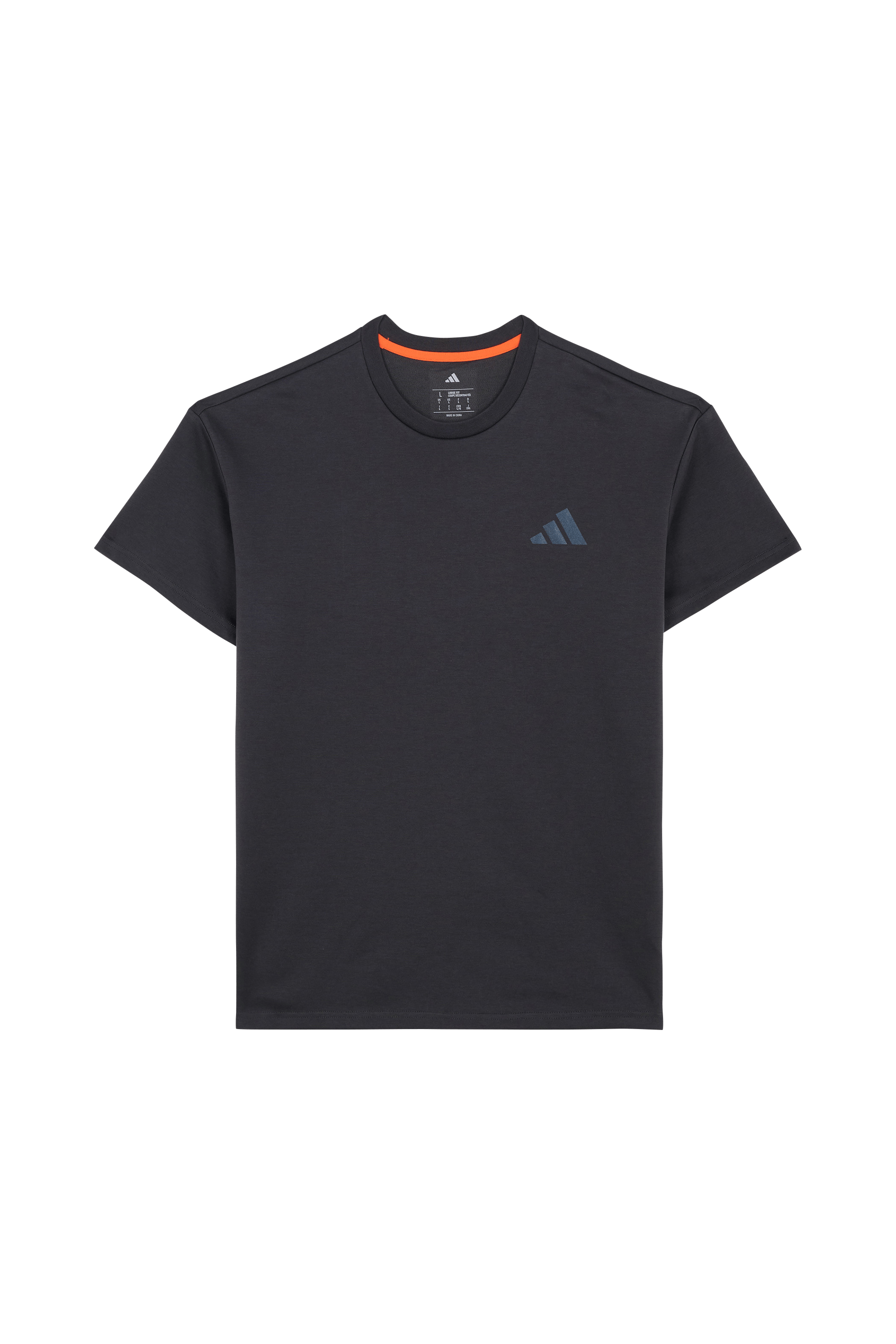 Regular-fit round-neck cotton T-shirt XPL GFX TEE Carbon