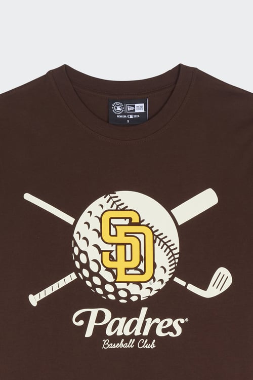 NEW ERA T-shirt Brown