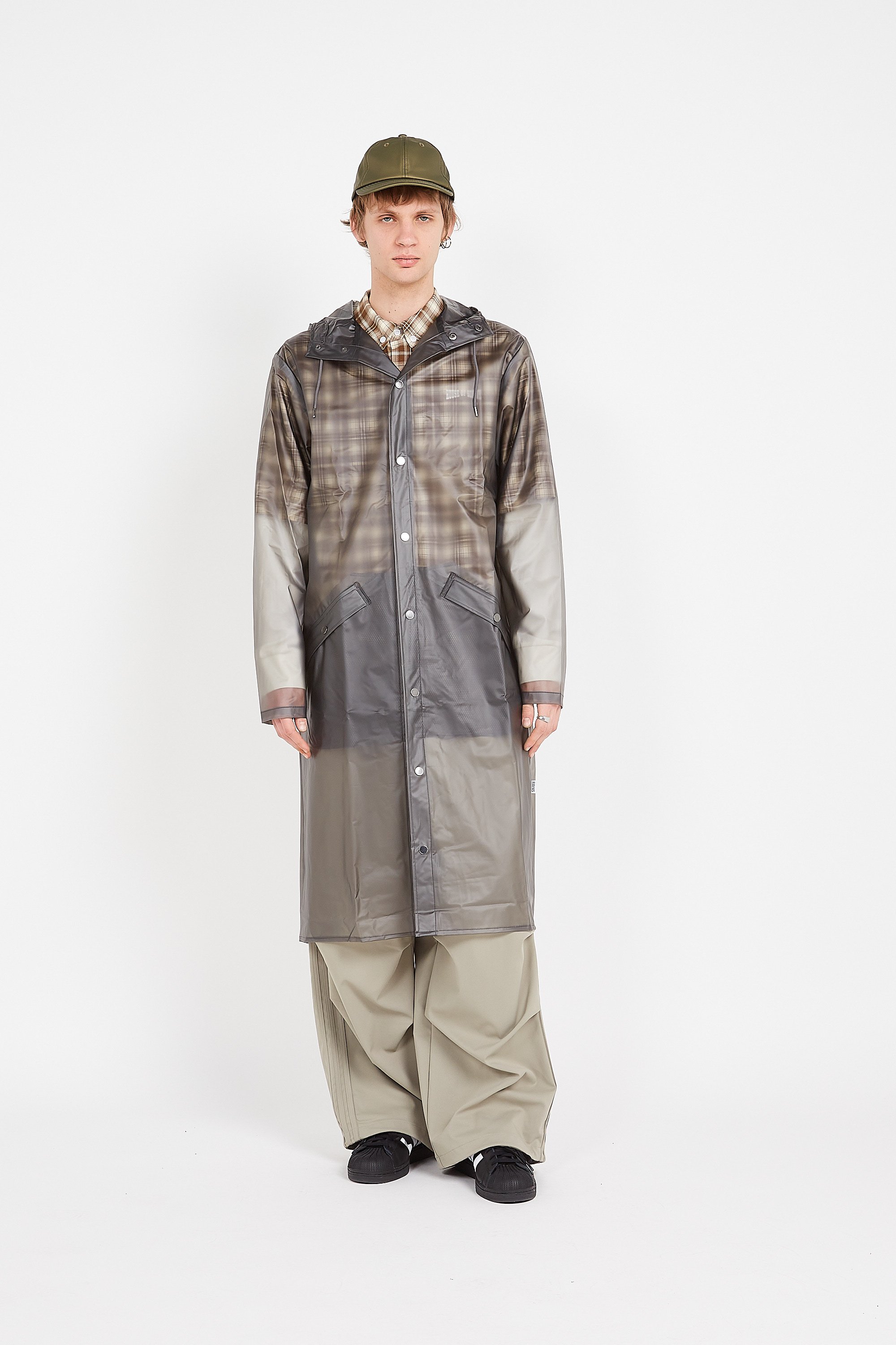 Parka Longer Jacket Grey Rains - Men | Citadium