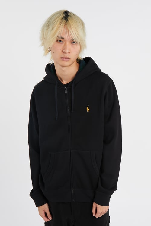 POLO RALPH LAUREN Hoodie zippé Noir